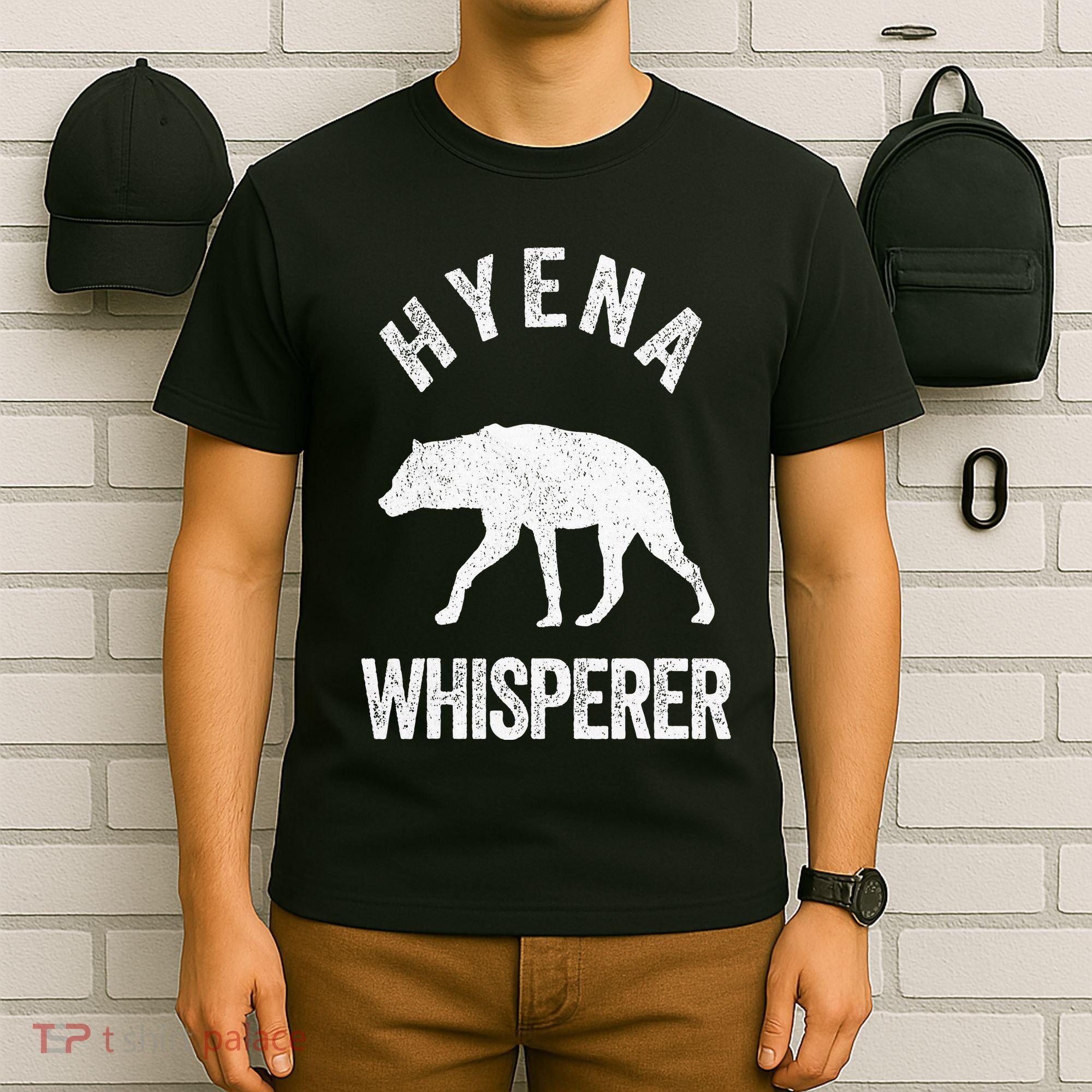 Hyena Whisperer Hyena Lover Funny Hyena Quote T-Shirt