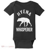 Hyena Whisperer Hyena Lover Funny Hyena Quote Baby Bodysuit thumb 0