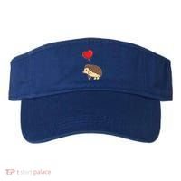 Hedgehog With Heart Balloon Valentines Day Gift Visor thumb 0