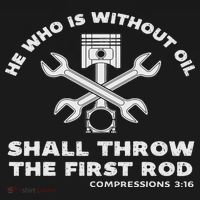 He Who Is Without Oil Shall Throw The First Rod Car Mechanic Women's Hoodie thumb 2