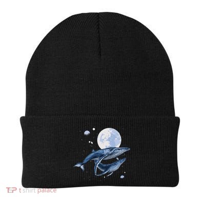 Humpback Whale In Space Funny Beluga Orca Blue Whale Beanie