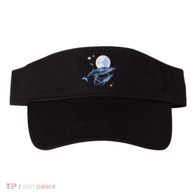 Humpback Whale In Space Funny Beluga Orca Blue Whale Visor