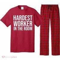 Hardest Worker In The Room Pajama Set thumb 0