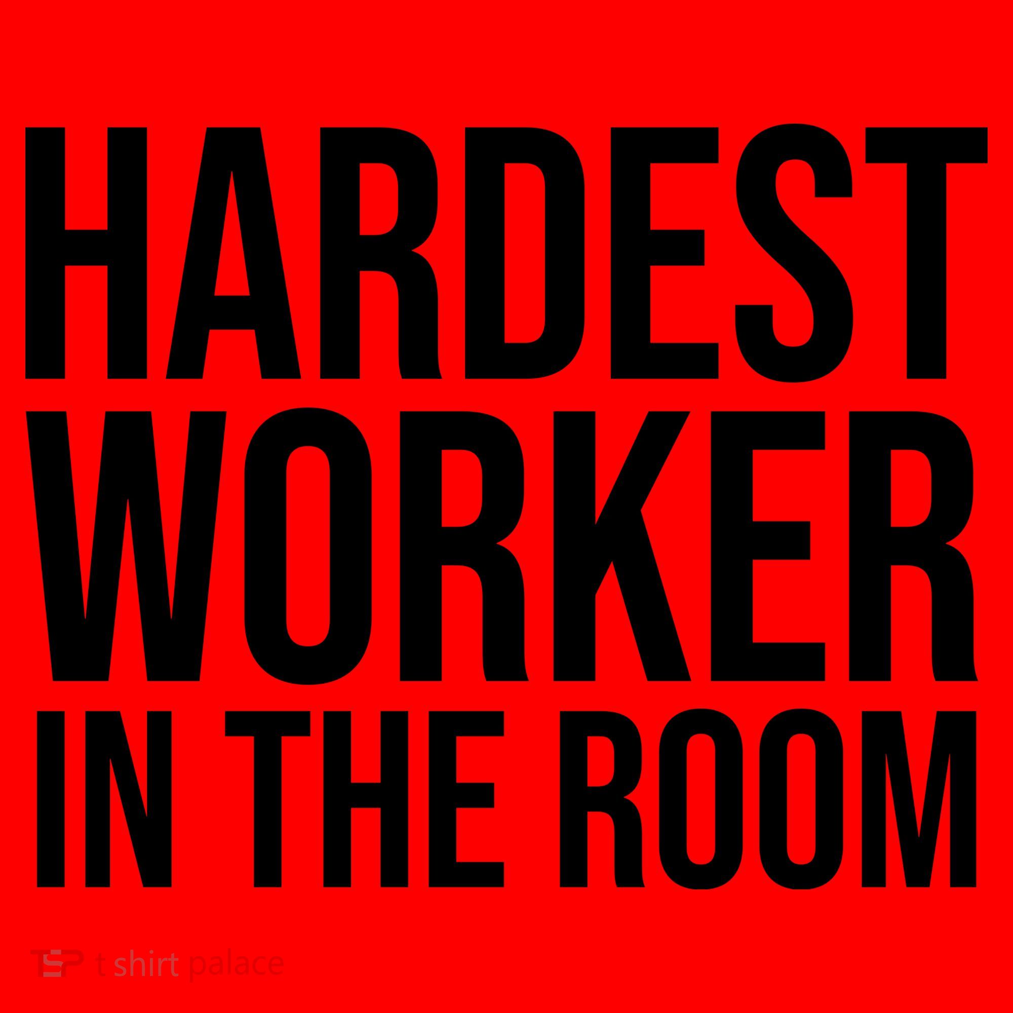 Hardest Worker In The Room Santa Hat