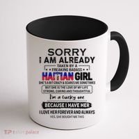 Haitian Wife IM Lucky One To Have A Haitian Coffee Mug thumb 1