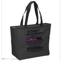 Haitian Wife IM Lucky One To Have A Haitian Tote Bag thumb 2
