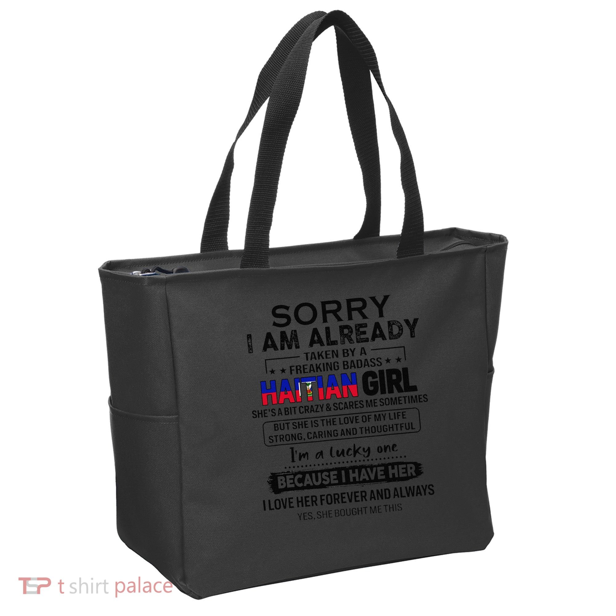 Haitian Wife IM Lucky One To Have A Haitian Tote Bag