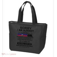 Haitian Wife IM Lucky One To Have A Haitian Tote Bag thumb 3