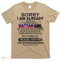 Haitian Wife IM Lucky One To Have A Haitian T-Shirt thumb 0
