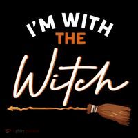 Halloween Witch I Am With The Witch Im With The Witch Gift Coffee Mug thumb 5