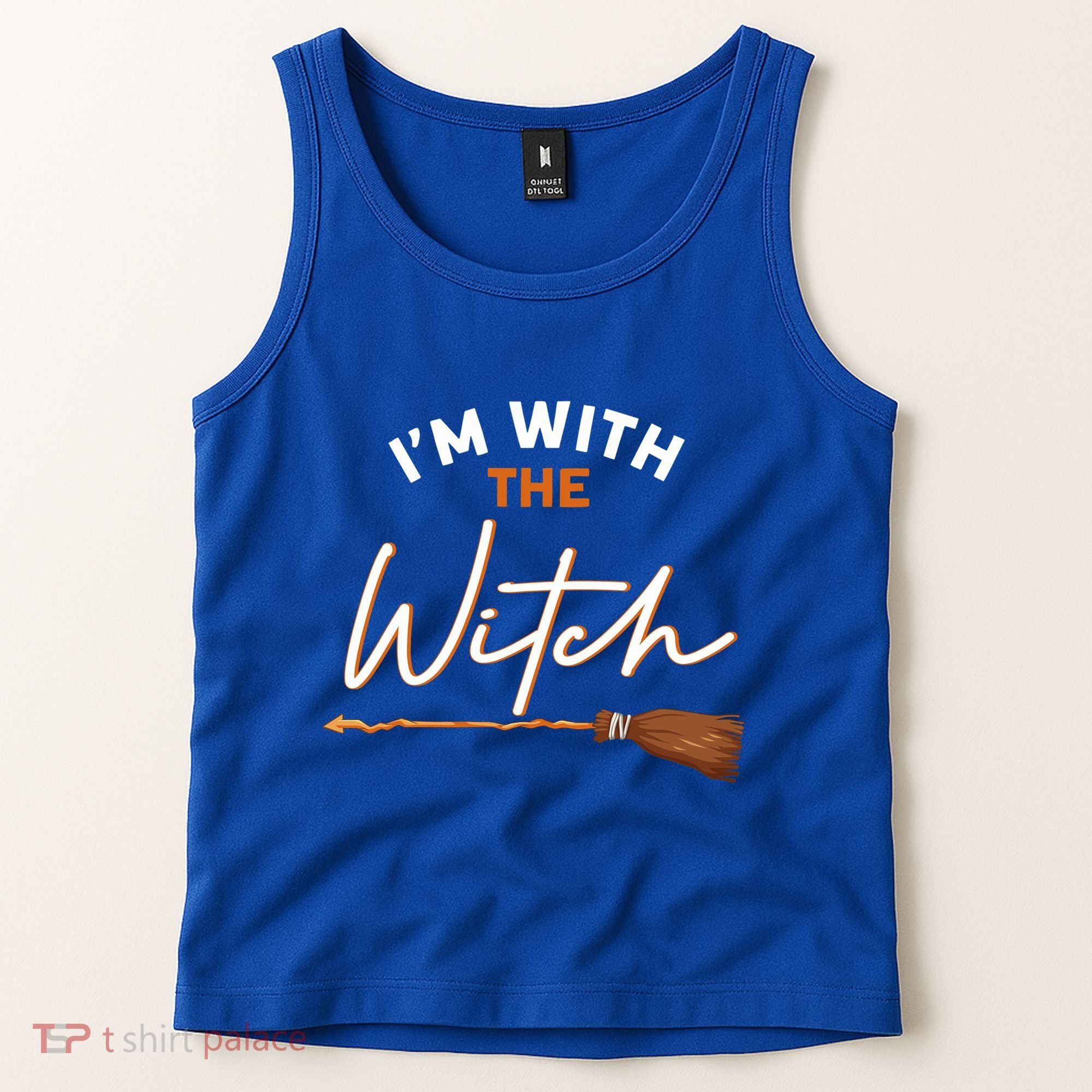 Halloween Witch I Am With The Witch Im With The Witch Gift Tank Top