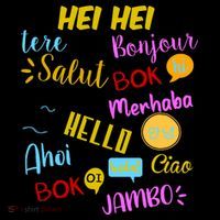 Hello Word In Different Languages Travel And Teacher Coffee Mug thumb 5