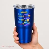 Hello Word In Different Languages Travel And Teacher Tumbler thumb 2
