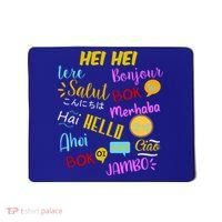 Hello Word In Different Languages Travel And Teacher Mousepad thumb 0
