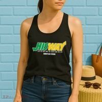 His Way I Am The Way The Truth And The Life Christian Strong Women's Tank Top thumb 2