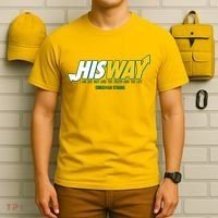 His Way I Am The Way The Truth And The Life Christian Strong T-Shirt thumb 6