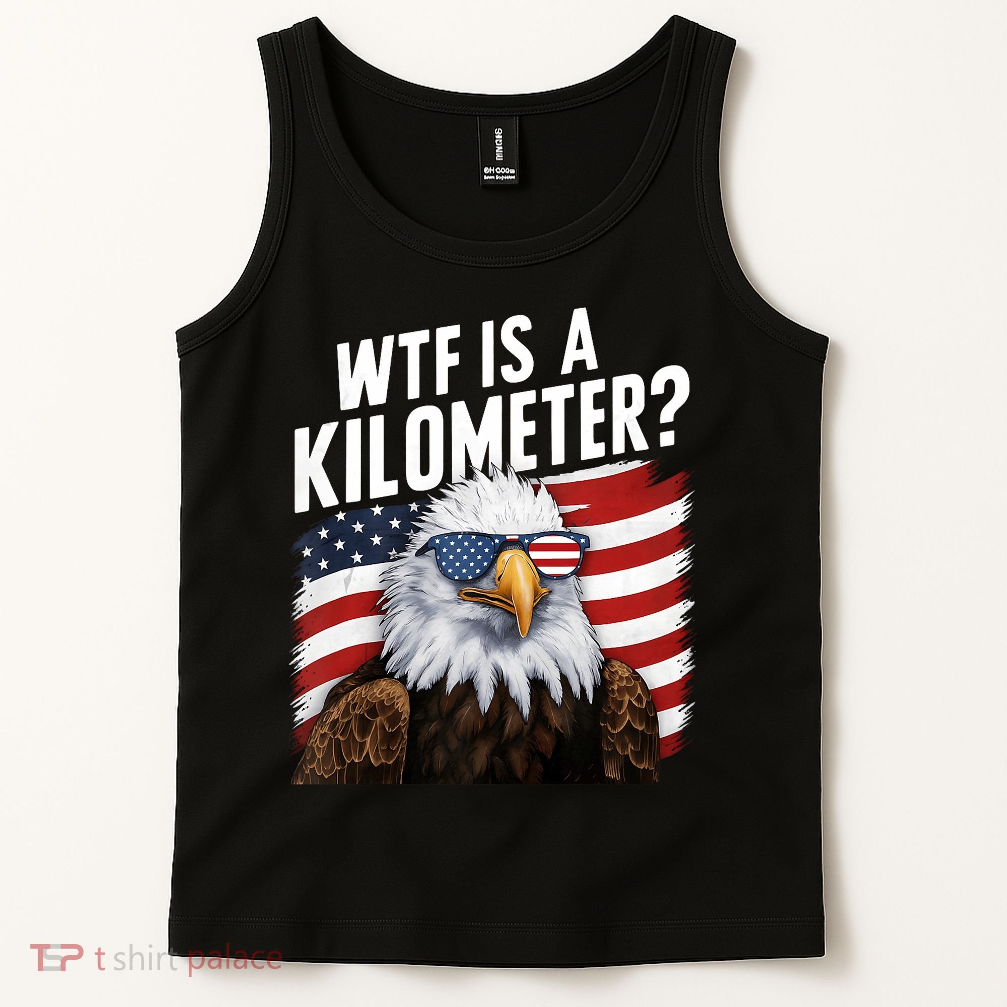 Hilarious Wtf Is A Kilometer 4th Of July Independence Day Tank Top