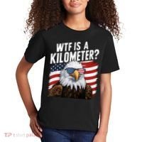 Hilarious Wtf Is A Kilometer 4th Of July Independence Day Kids T-Shirt thumb 2