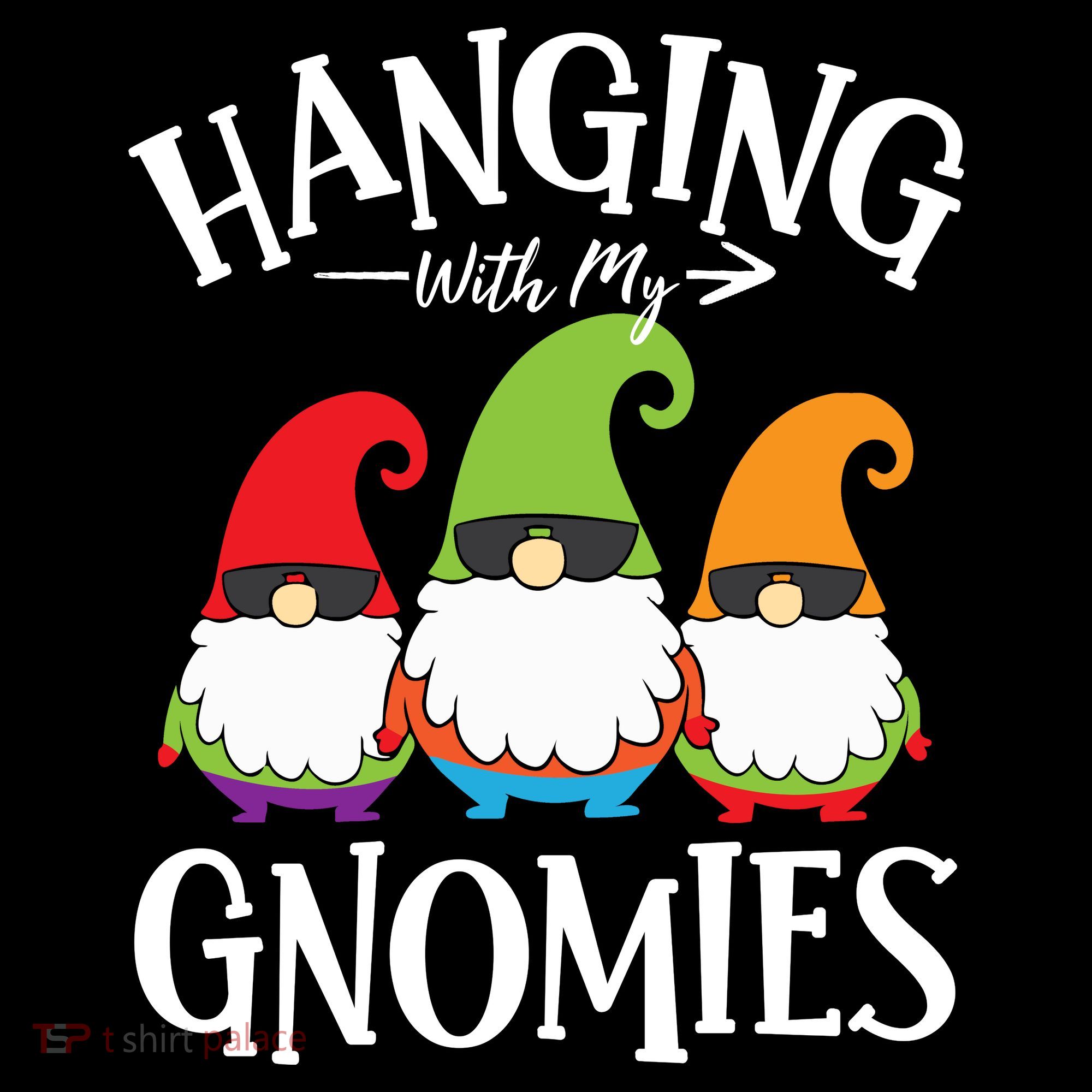 Hanging With My Gnomies Gnomes Christmas Squad Coffee Mug