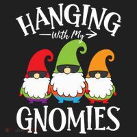 Hanging With My Gnomies Gnomes Christmas Squad Tumbler thumb 3