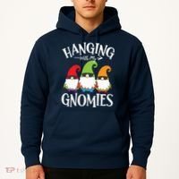 Hanging With My Gnomies Gnomes Christmas Squad Hoodie thumb 2