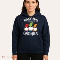 Hanging With My Gnomies Gnomes Christmas Squad Hoodie thumb 5