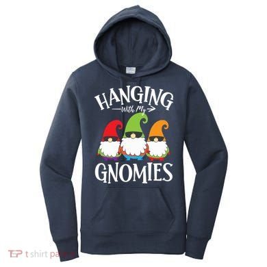 Hanging With My Gnomies Gnomes Christmas Squad Women's Hoodie