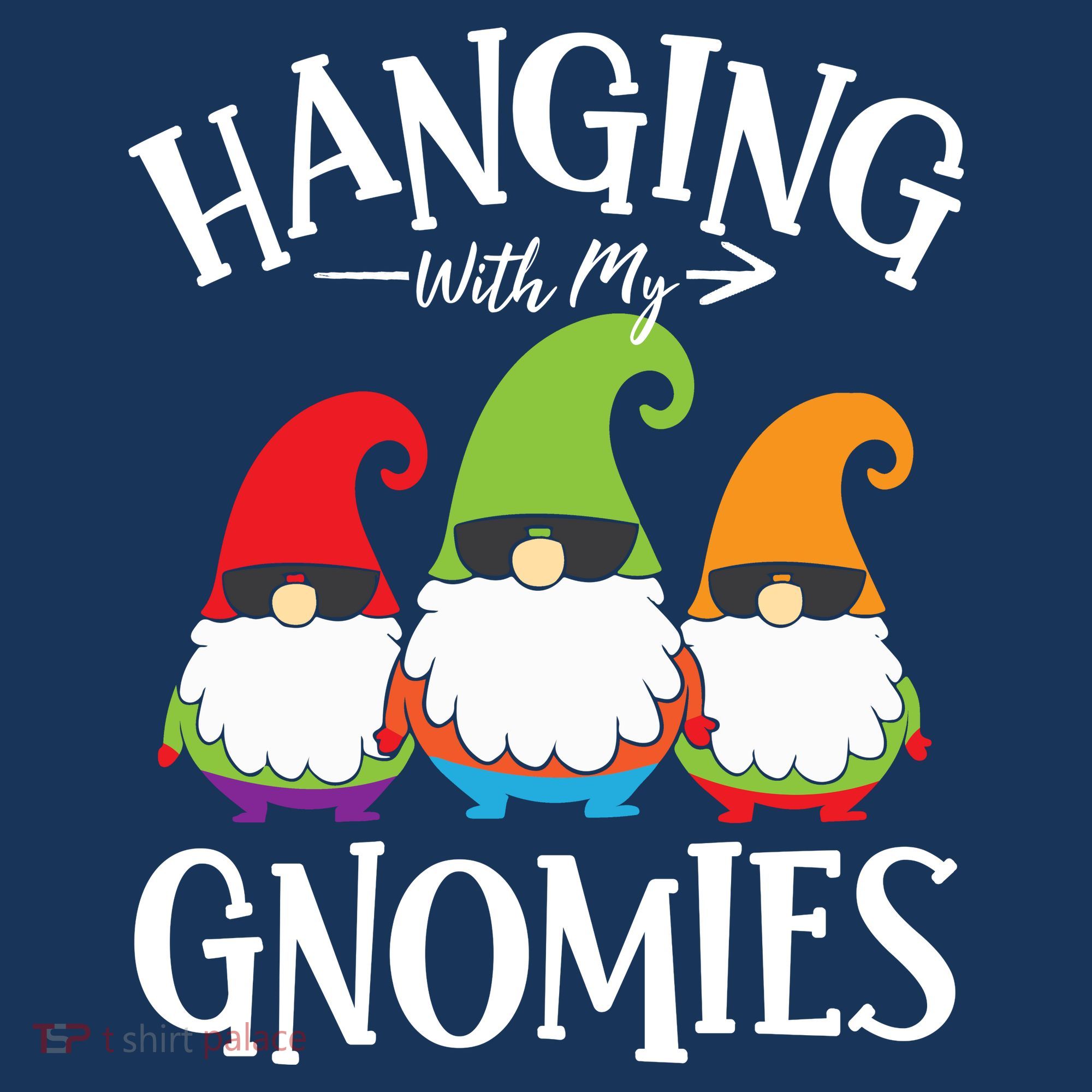 Hanging With My Gnomies Gnomes Christmas Squad Women's Hoodie