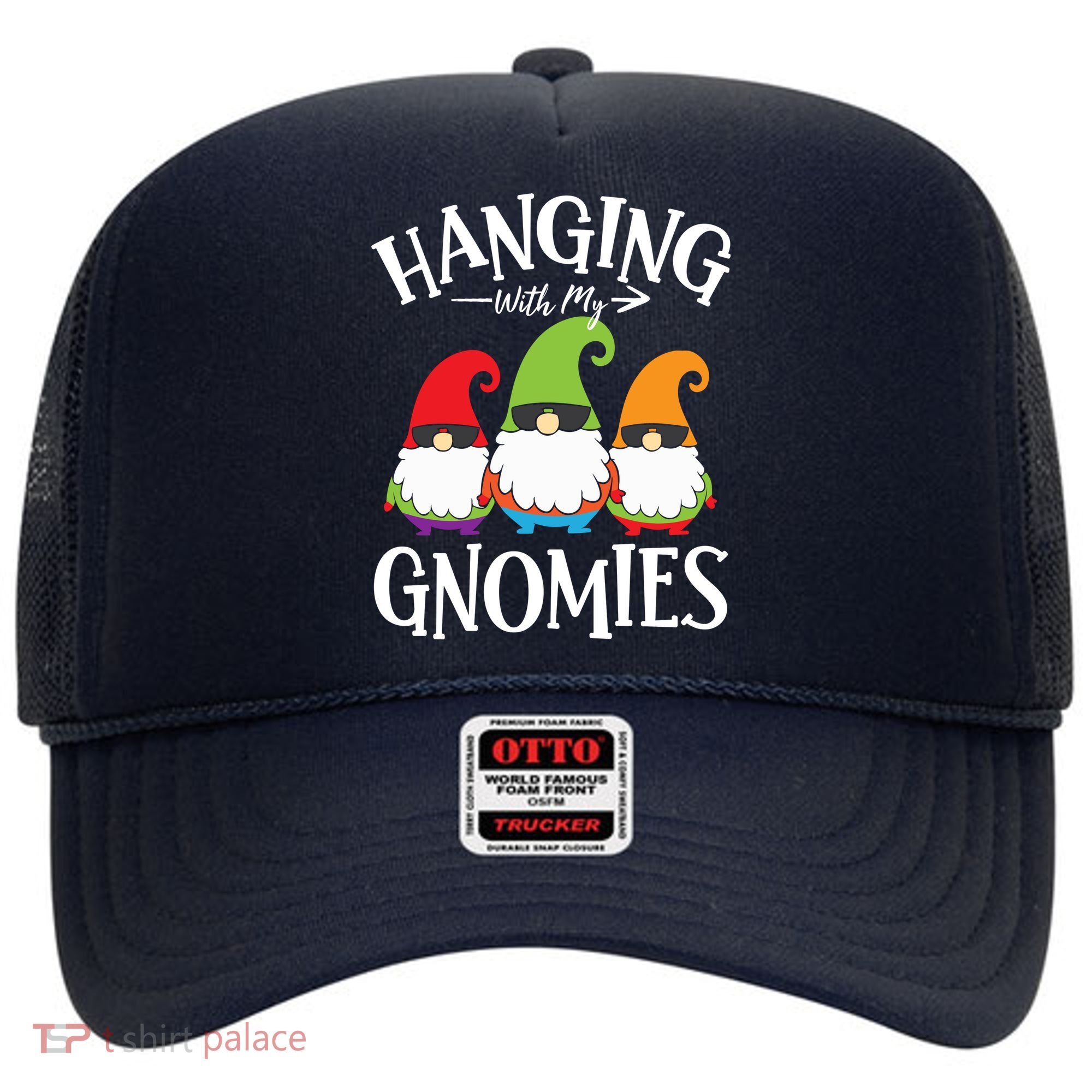 Hanging With My Gnomies Gnomes Christmas Squad Hat