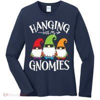 Hanging With My Gnomies Gnomes Christmas Squad Women's Long Sleeve Shirt thumb 0