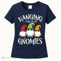 Hanging With My Gnomies Gnomes Christmas Squad Women's T-Shirt thumb 0