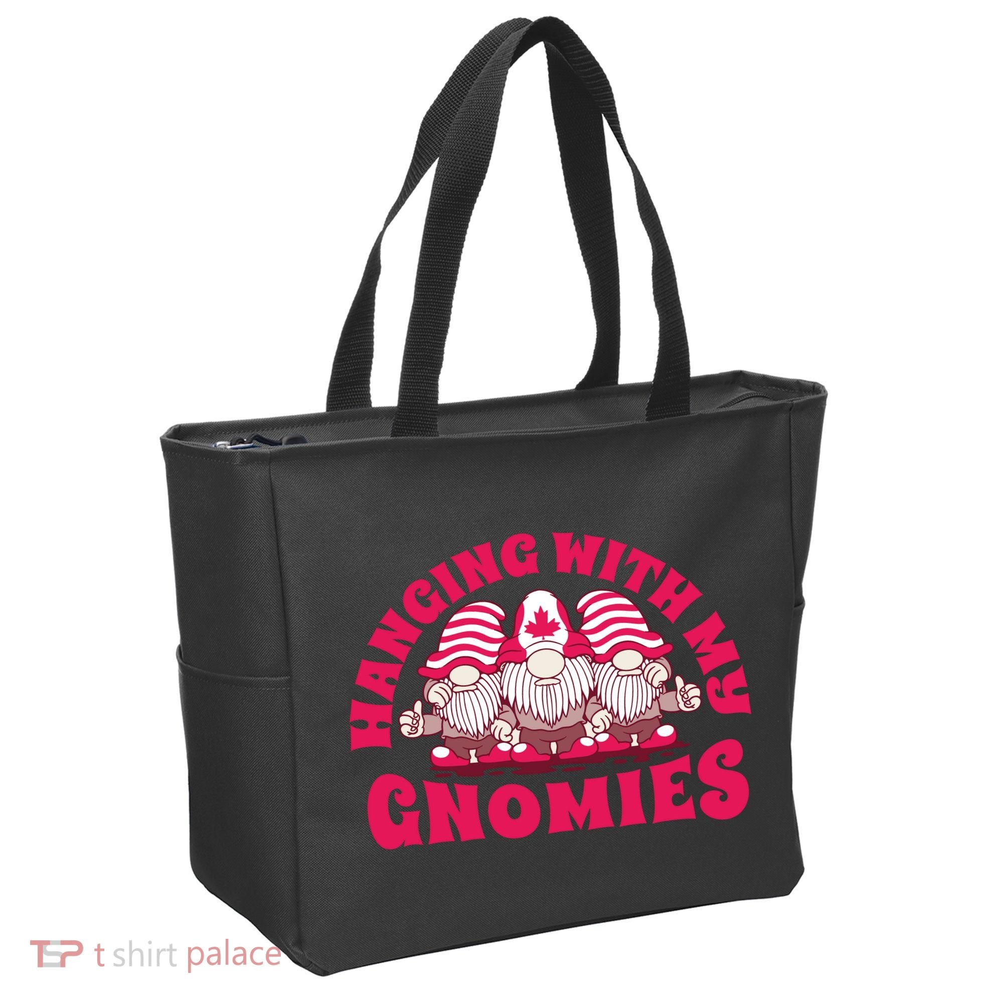 Hanging With My Gnomies Canada Tote Bag
