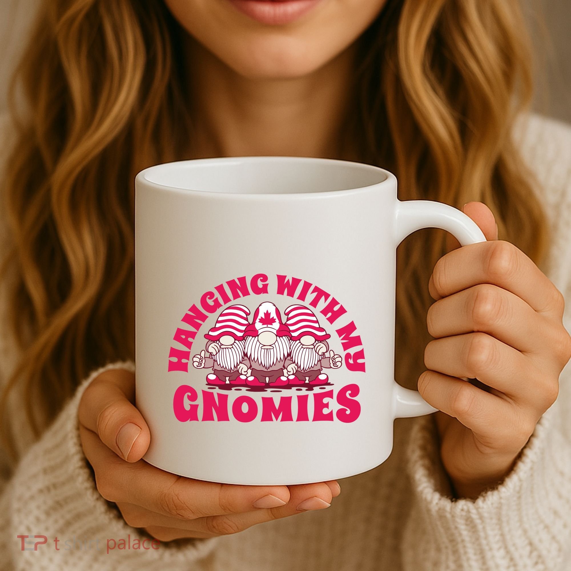 Hanging With My Gnomies Canada Coffee Mug
