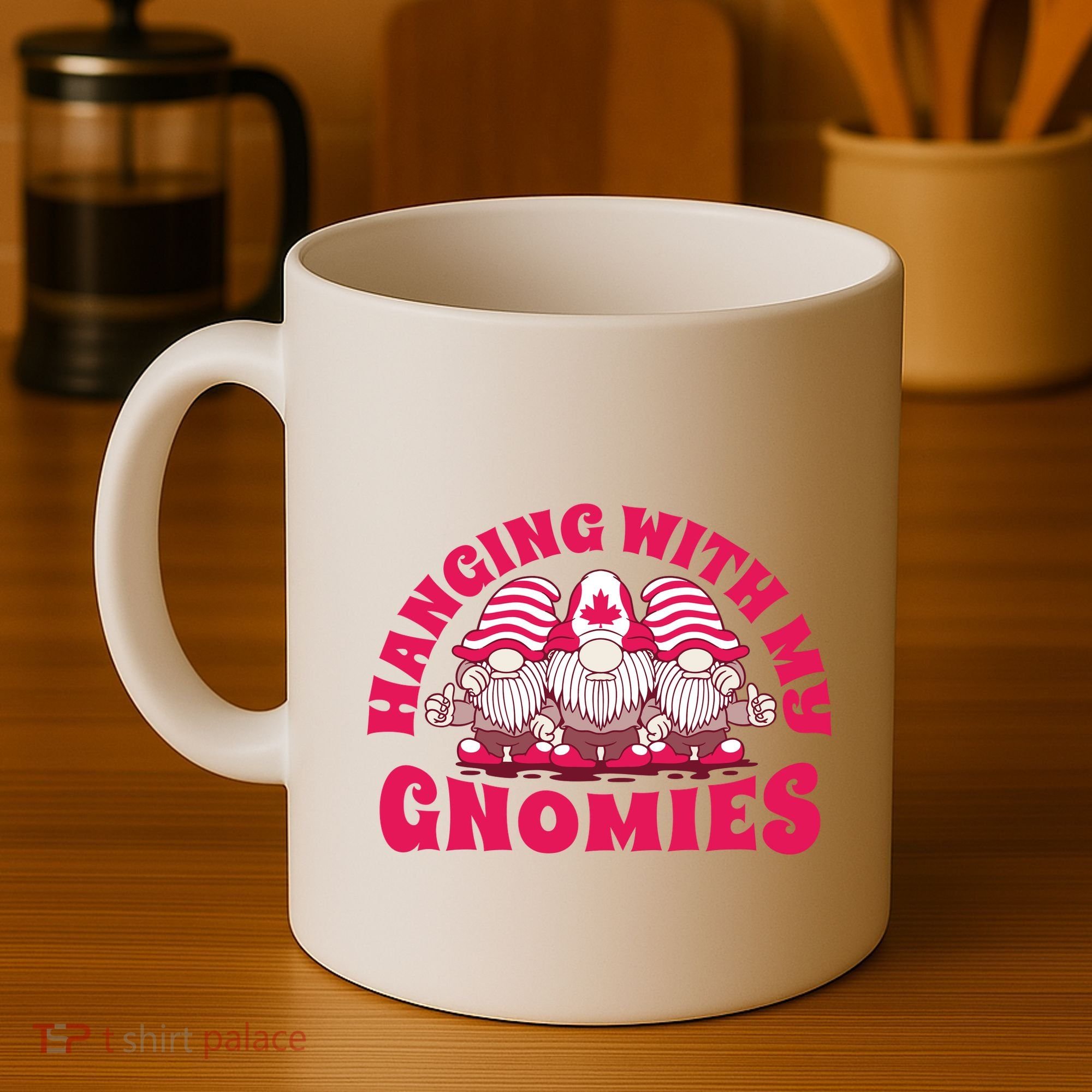 Hanging With My Gnomies Canada Coffee Mug