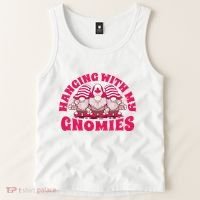 Hanging With My Gnomies Canada Tank Top thumb 2
