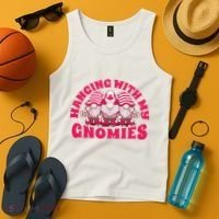 Hanging With My Gnomies Canada Tank Top thumb 4