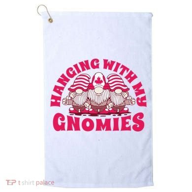 Hanging With My Gnomies Canada Golf Towel