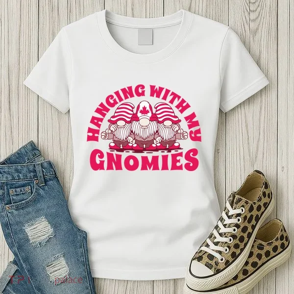 Hanging With My Gnomies Canada Women's T-Shirt