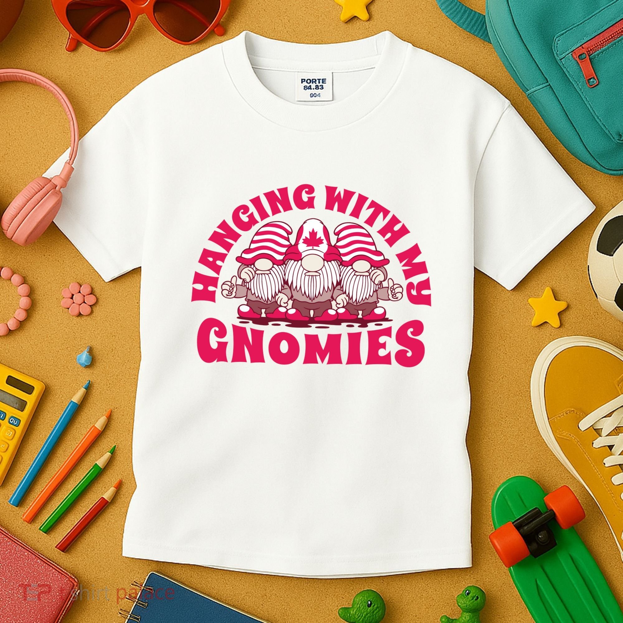Hanging With My Gnomies Canada Kids T-Shirt