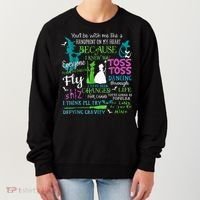 Halloween Wicked Musical Women's Sweatshirt thumb 0