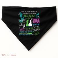 Halloween Wicked Musical USA-Made Doggie Bandana thumb 0