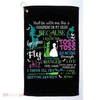 Halloween Wicked Musical Golf Towel thumb 0