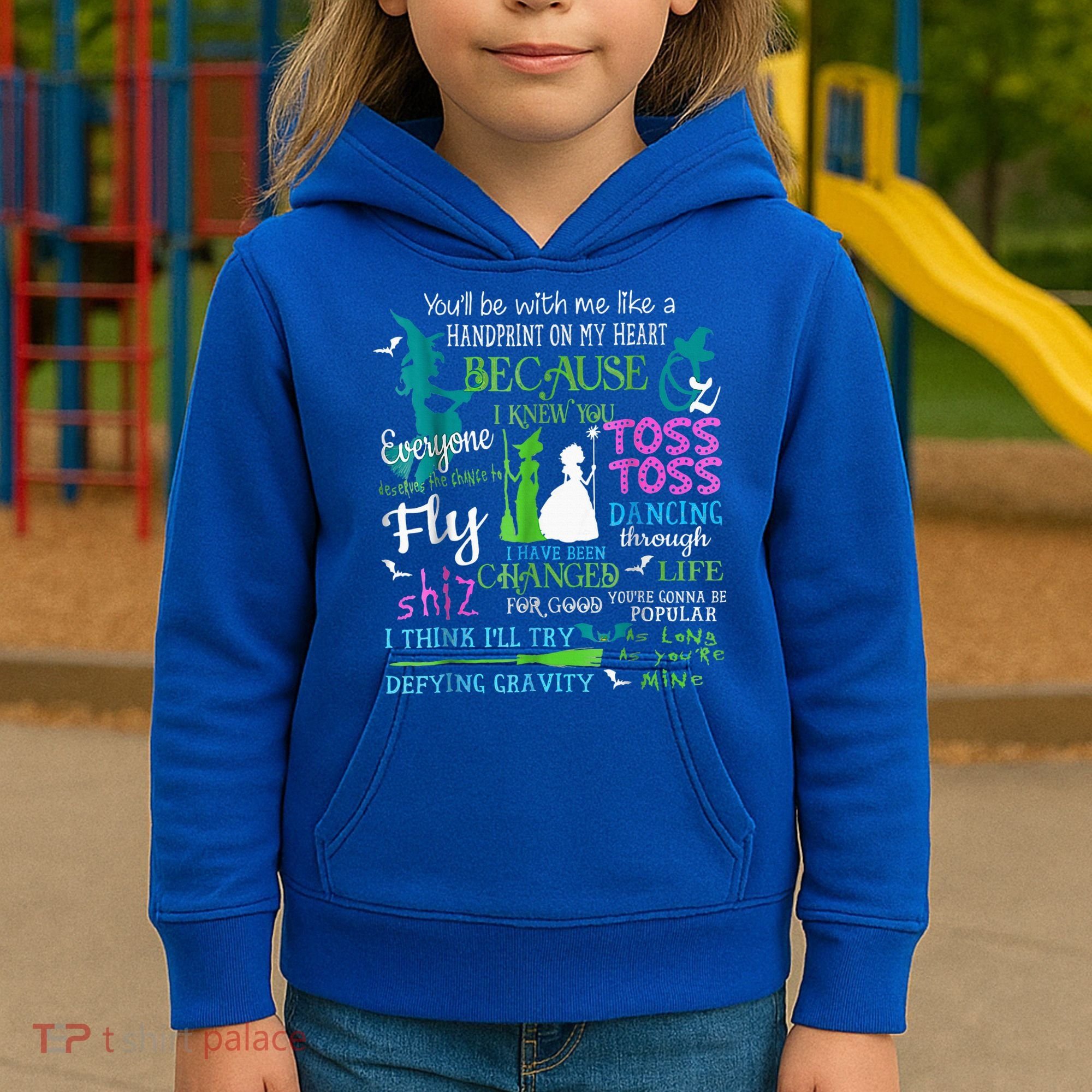 Halloween Wicked Musical Kids Hoodie