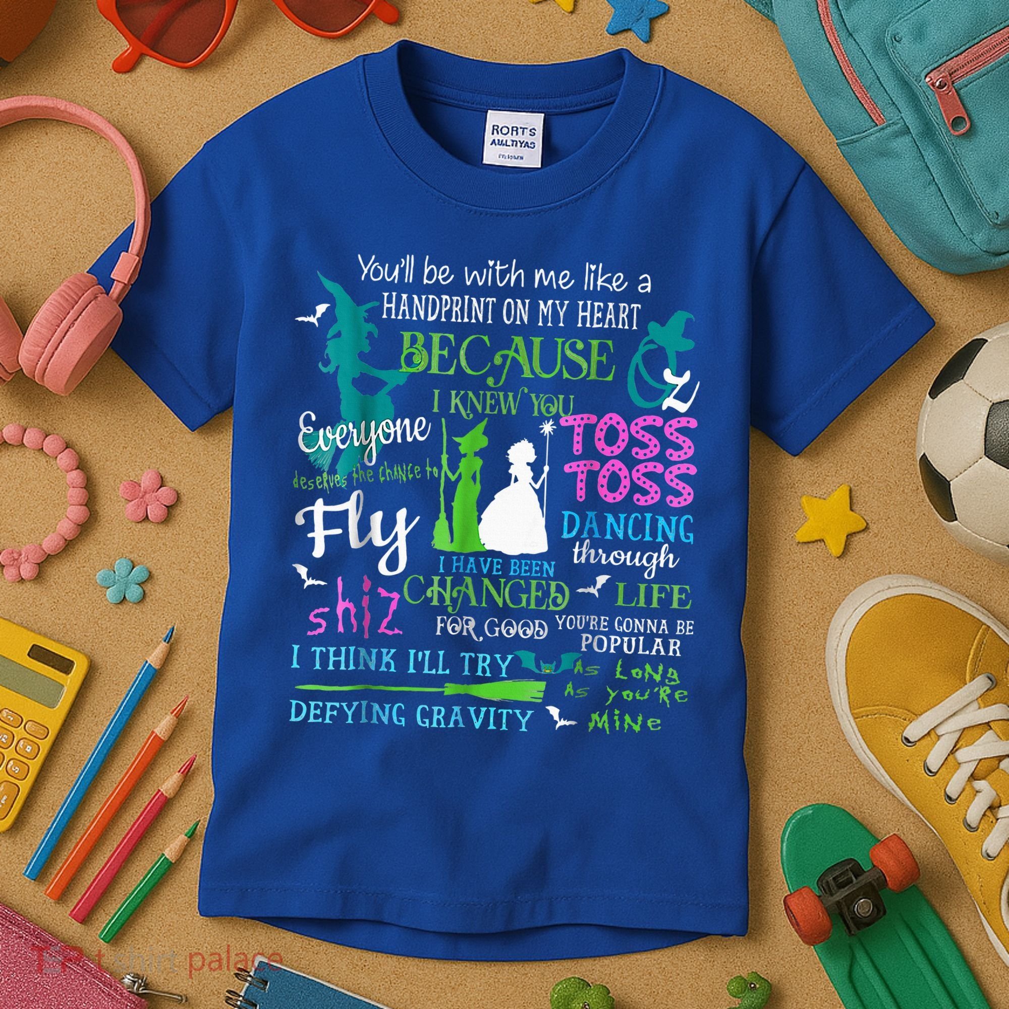 Halloween Wicked Musical Kids T-Shirt