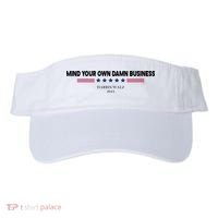 Harris Walz Mind Your Own Damn Business Election Visor thumb 0