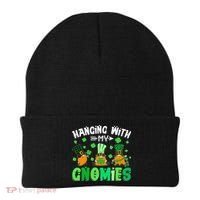 Hanging With My Gnomies Shamrock St Patrick's Day Irish Beanie thumb 0