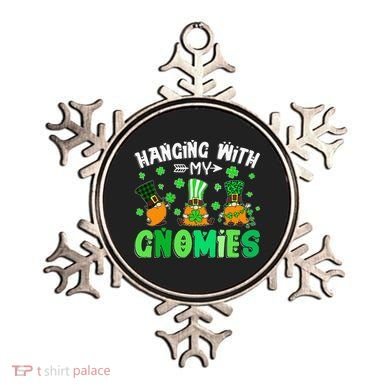 Hanging With My Gnomies Shamrock St Patrick's Day Irish Ornament