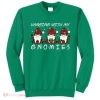 Hanging With My Gnomies Friends Christmas Holiday Sweatshirt thumb 0
