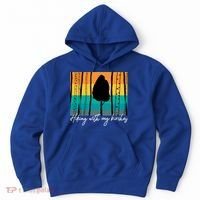 Hiking With My Birches Hilarious Campfire Hiking Funny Gift Hoodie thumb 0