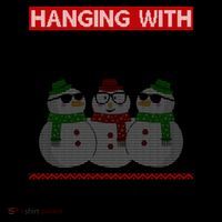 Hanging With My Snowmies Ugly Christmas Coffee Mug thumb 5